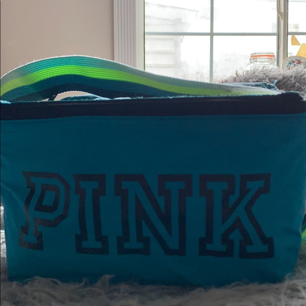 Blue PINK lunchbox